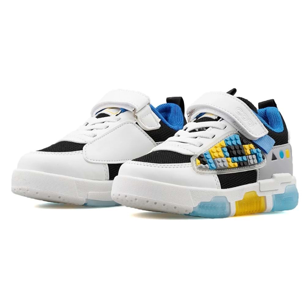 Cool Legos Işıklı Ortopedik Taban Unisex Çocuk Spor Ayakkabı