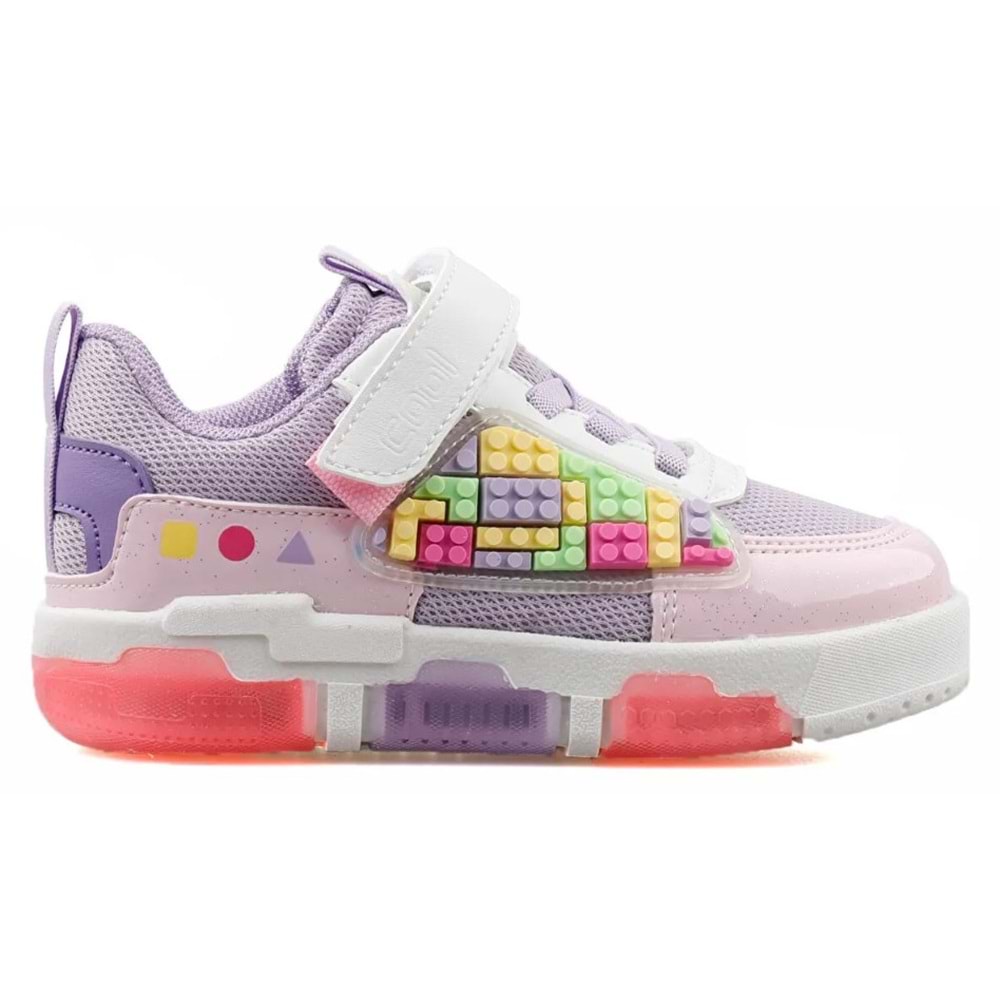 Cool Legos Işıklı Ortopedik Taban Unisex Çocuk Spor Ayakkabı