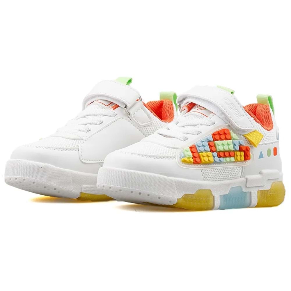 Cool Legos Işıklı Ortopedik Taban Unisex Çocuk Spor Ayakkabı