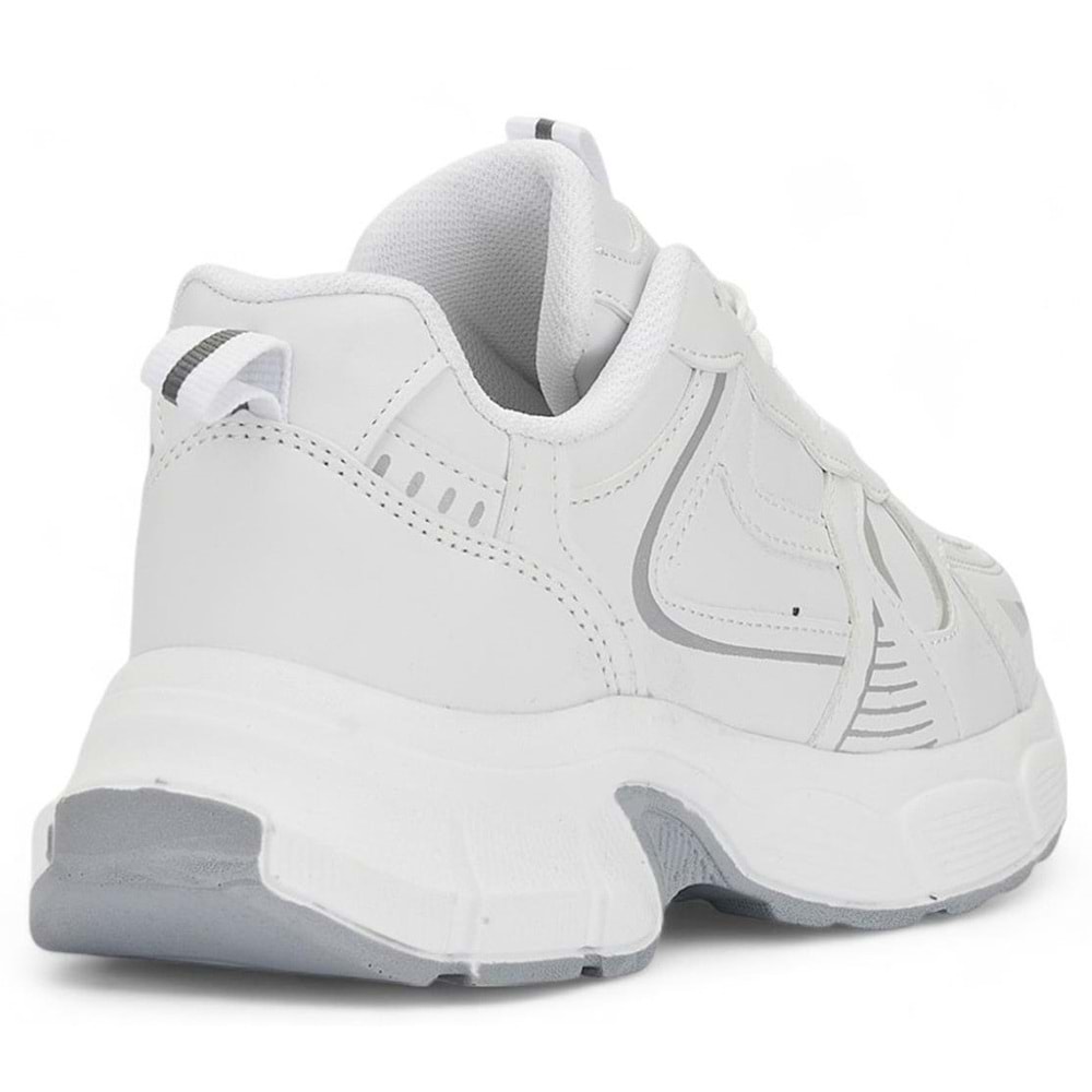 Lambırlent 7450-Cilt Kalın Taban Sneaker Unisex Spor Ayakkabı