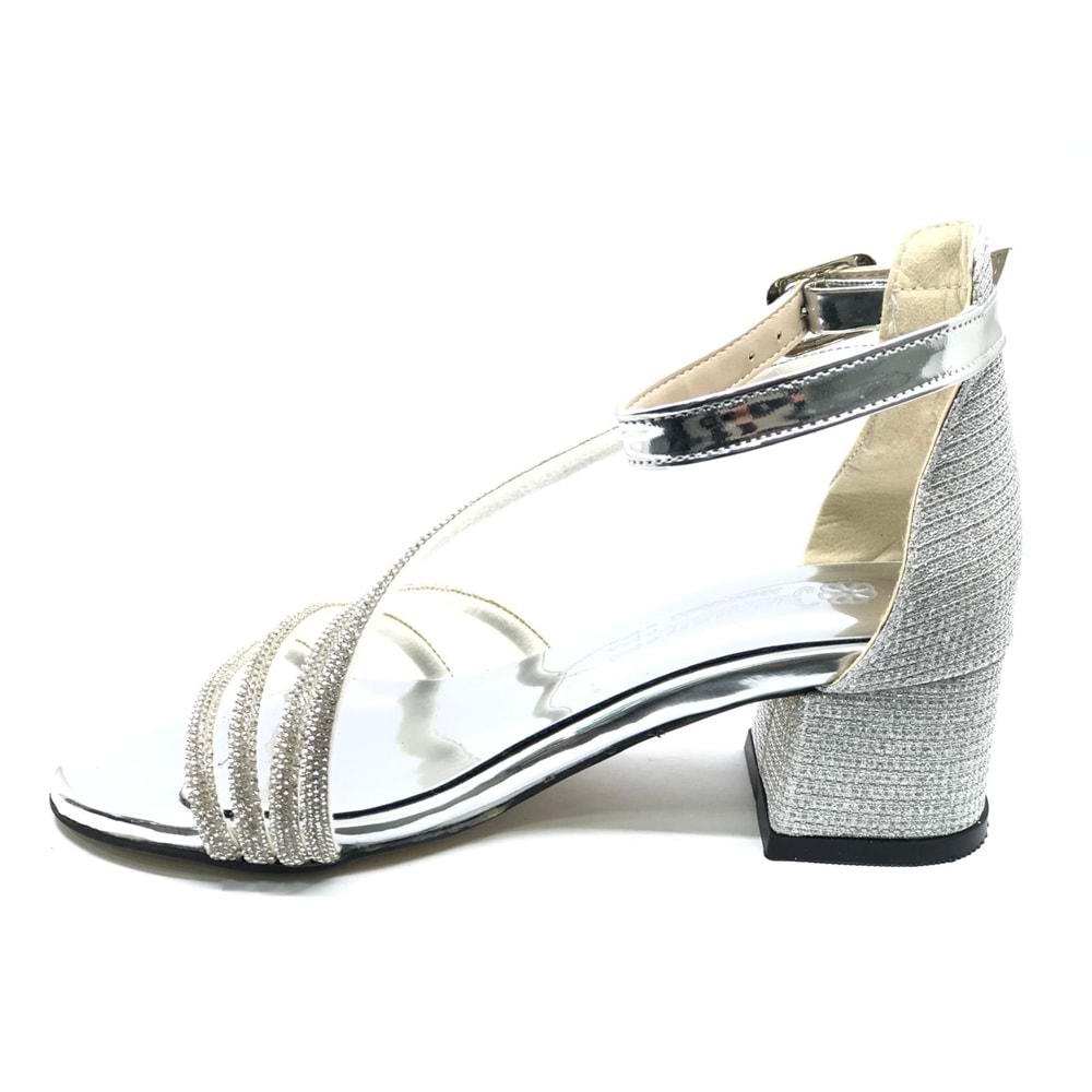 İremsu 9634111 Kız Çocuk Abiye Taşlı Topuklu Ayakkabı
