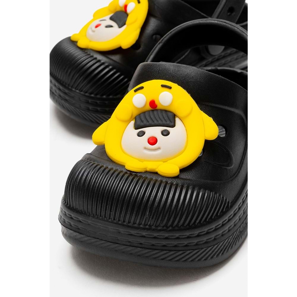 Kocamanlar 2316 Işıklı Emojili Sabo Günlük Terlik Unisex Çocuk Terlik