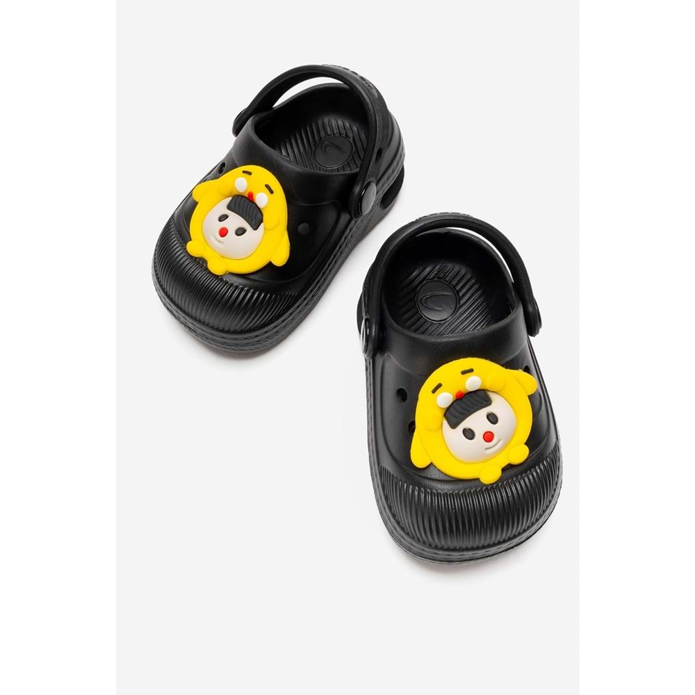 Kocamanlar 2316 Işıklı Emojili Sabo Günlük Terlik Unisex Çocuk Terlik