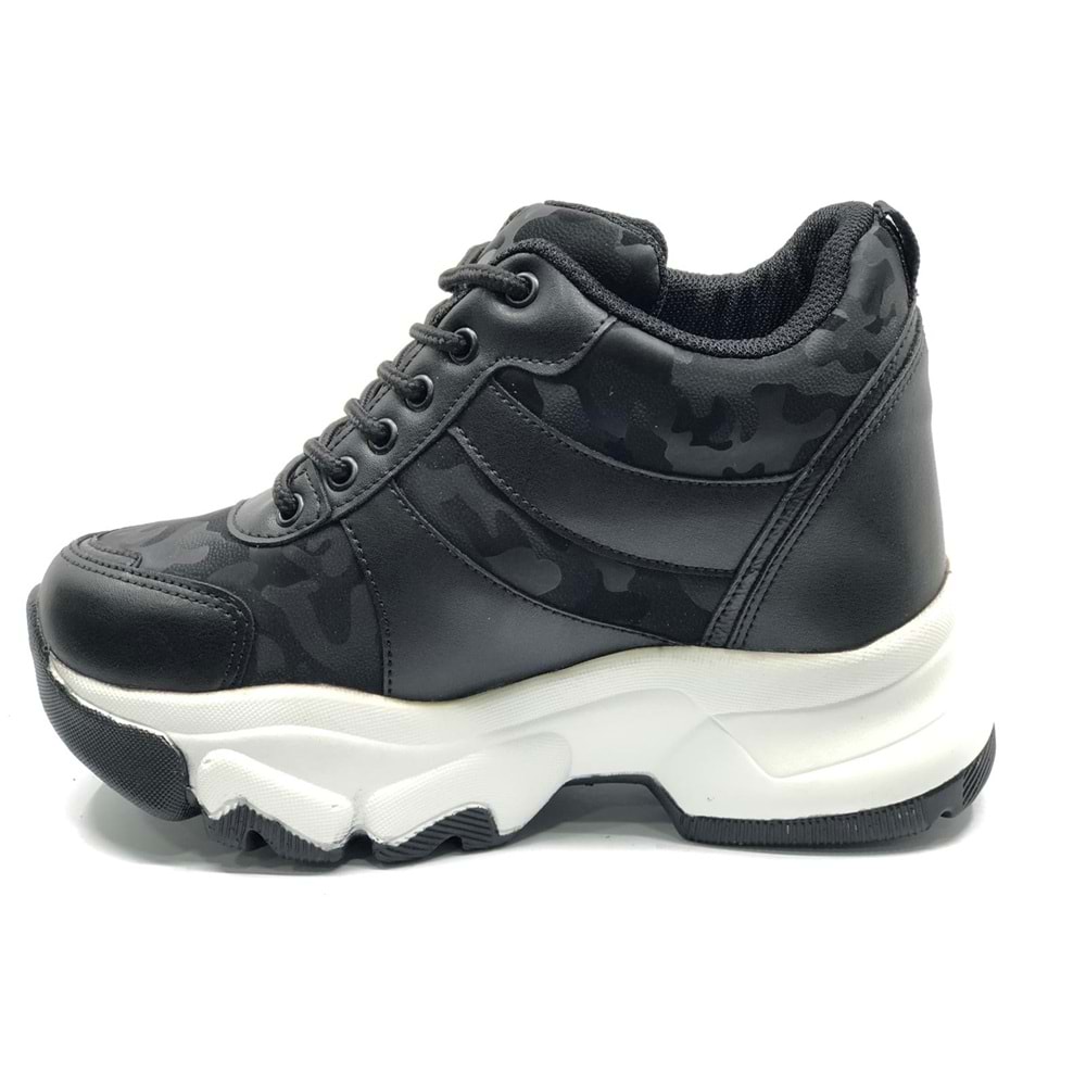 Filet 209 Gizli Topuklu Taban Sneaker Kadın Spor Ayakkabı