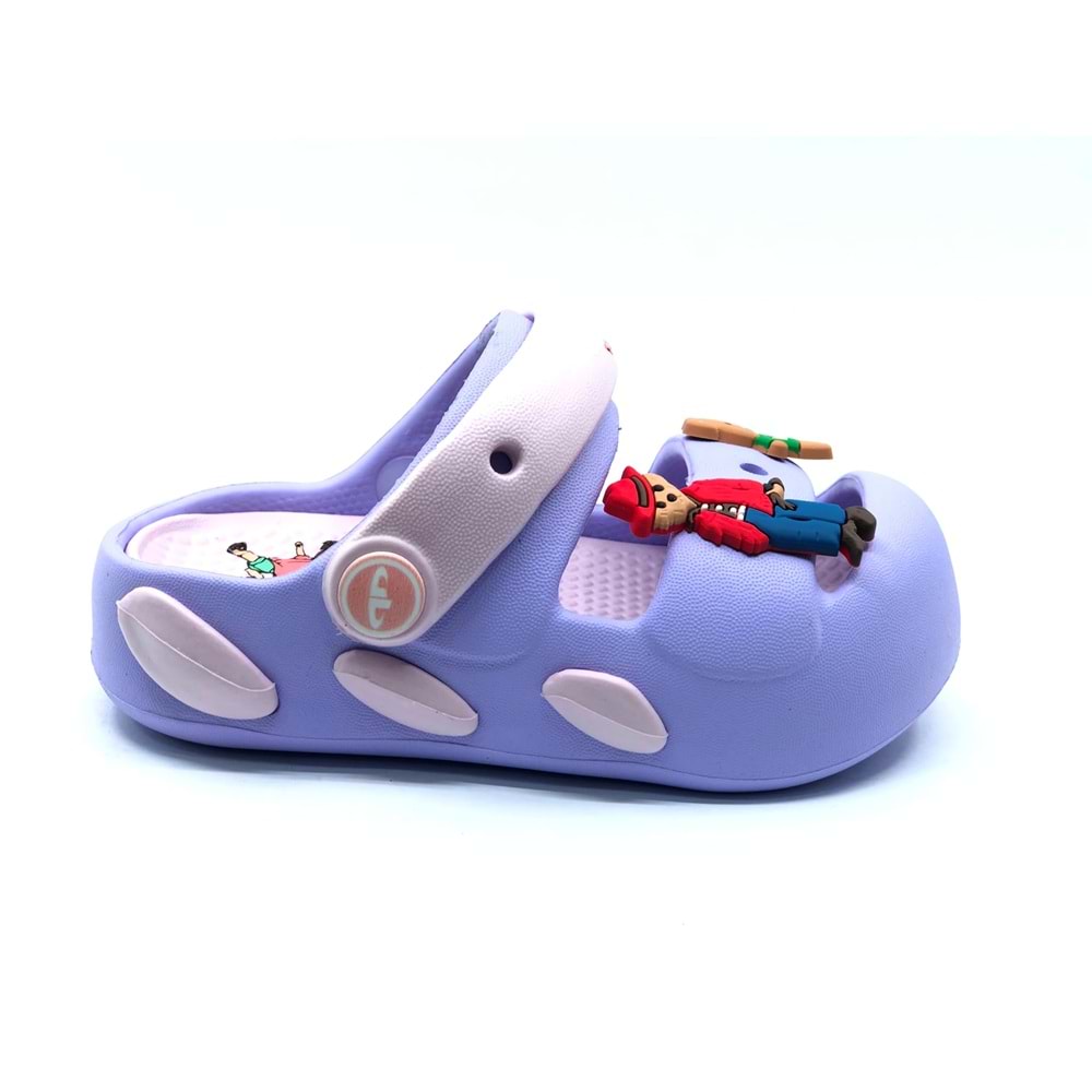 Kocamanlar E477 Hafif Rahat Taban Okul Kreş Havuz Günlük Unisex Çocuk Terlik