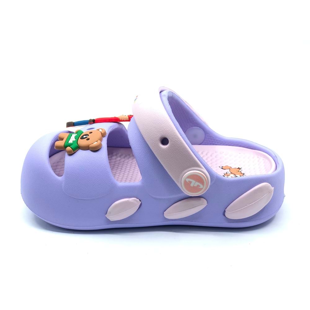 Kocamanlar E477 Hafif Rahat Taban Okul Kreş Havuz Günlük Unisex Çocuk Terlik