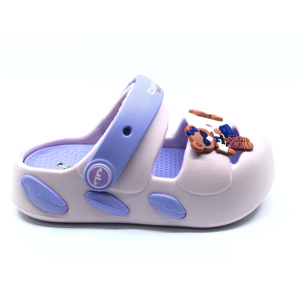 Kocamanlar E477 Hafif Rahat Taban Okul Kreş Havuz Günlük Unisex Çocuk Terlik