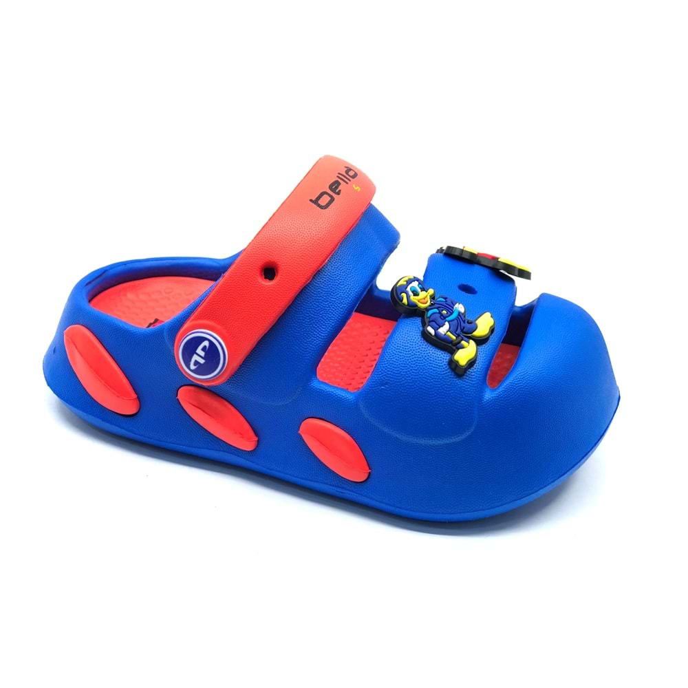 Kocamanlar E477 Hafif Rahat Taban Okul Kreş Havuz Günlük Unisex Çocuk Terlik