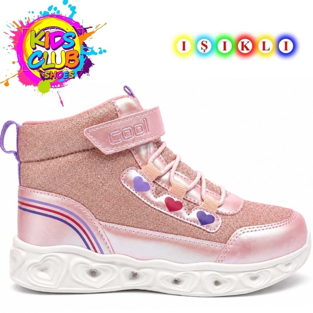 Cool Kids Ortopedik Işıklı Taban Kız Çocuk Bot