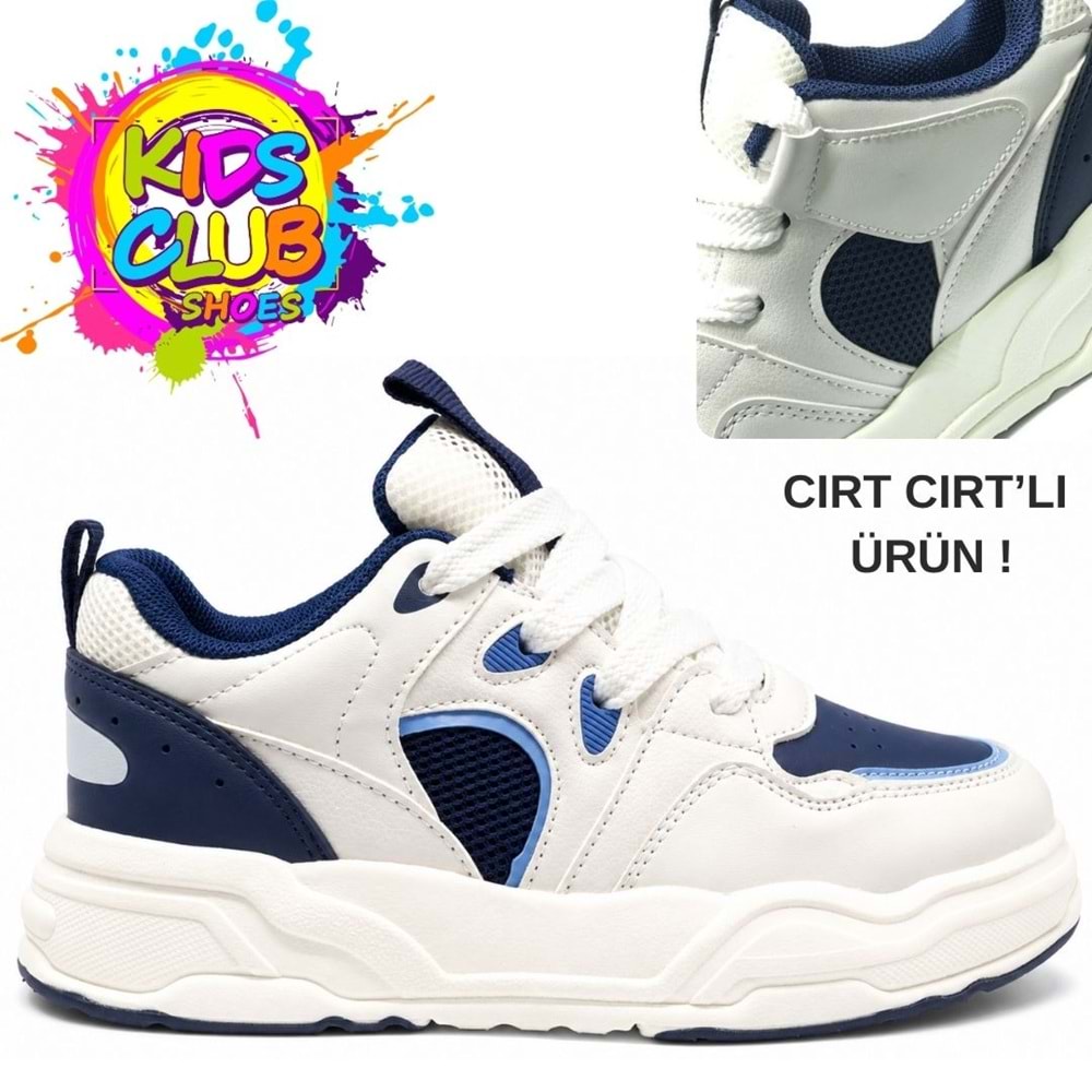 Cool Jacop Bağcık Görünümlü Cırt Cırtlı Sneaker Ortopedik Çocuk Spor Ayakkabı