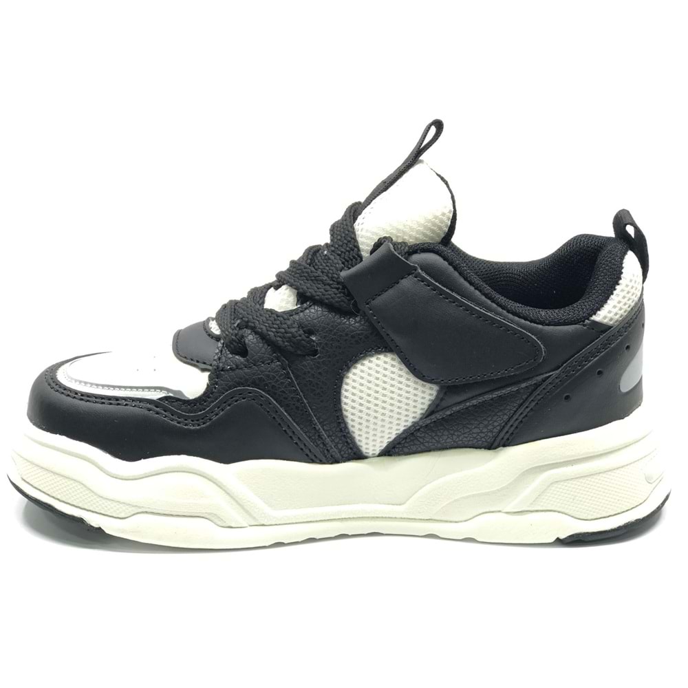 Cool Jacop Bağcık Görünümlü Cırt Cırtlı Sneaker Ortopedik Çocuk Spor Ayakkabı