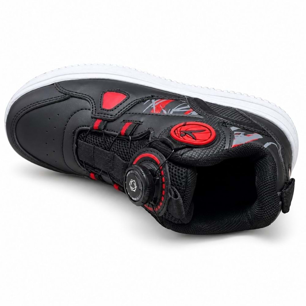 Cool Terry Boğazlı Akıllı Bağcıklı Ortopedik Çocuk Spor Ayakkabı