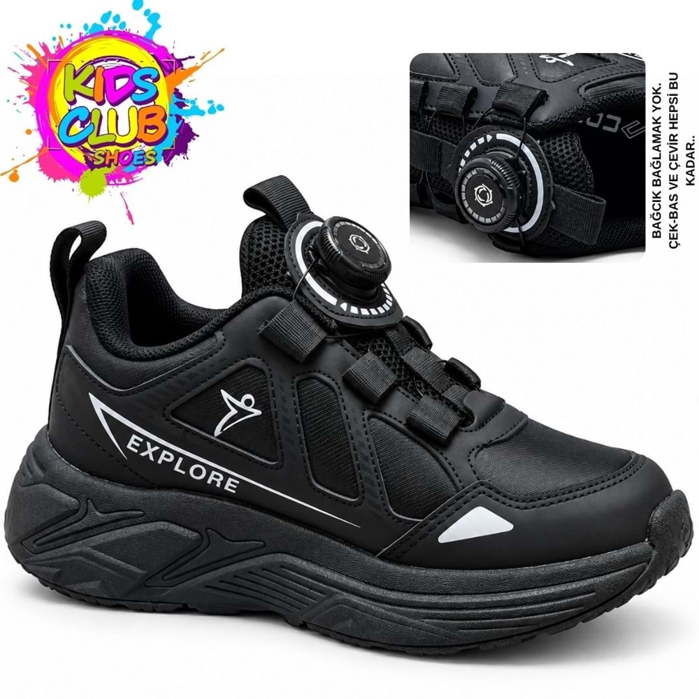 Cool Explore Akıllı Bağcıklı Ortopedik Çocuk Spor Ayakkabı