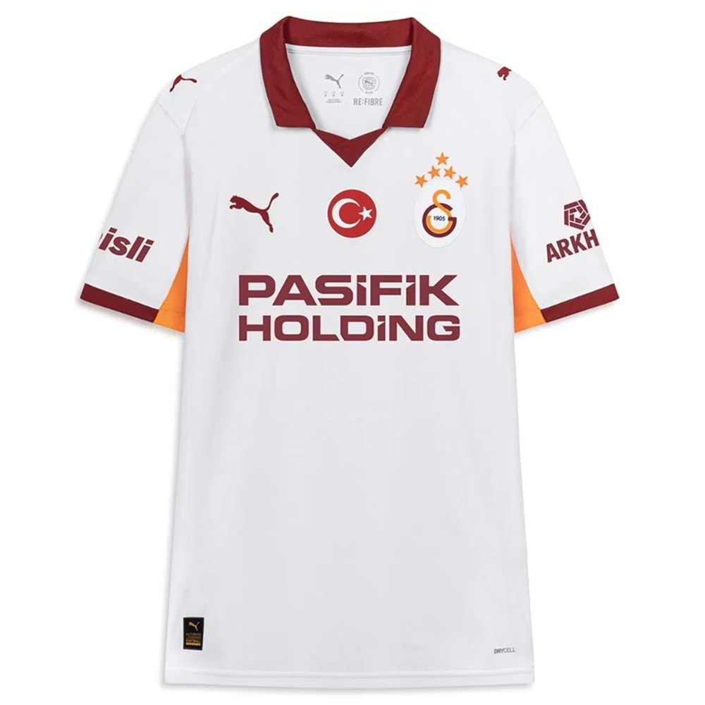 Galatasaray S.K. Beyaz Forma 25/26 Deplasman Forması Erkek Forma