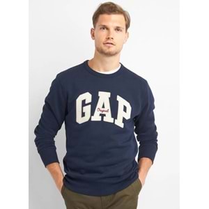 Gap Original Arch Crew Gap Logo 852079 Erkek Sweatshirt