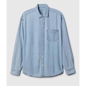 Gap Denim Big Gömlek 589582 Erkek Kot Gömlek