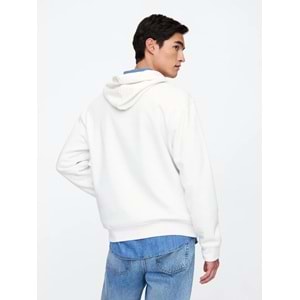 Gap V-Heritage Gap Logo SNL 674148 Erkek Kapüşonlu Sweatshirt