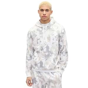 Gap 821645 Kamuflaj Logo Erkek Kapüşonlu Sweatshirt