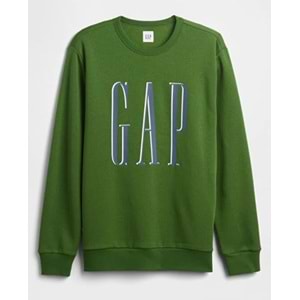 Gap 645634 Gap Logo Fleece Sweatshirt Erkek Sweatshirt