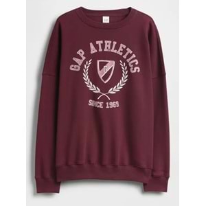 Gap 800457 Oversized Gap Grafik Sweatshirt Kadın Sweatshirt