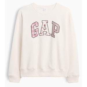 Gap V-Gap Herıtage Crew 886092 Hoodie Kadın Sweatshirt
