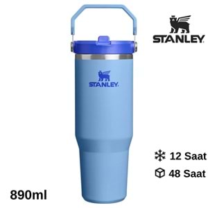 Stanley The IceFlow Flip Straw Pipetli Termos Bardak 0.89 LT Matara