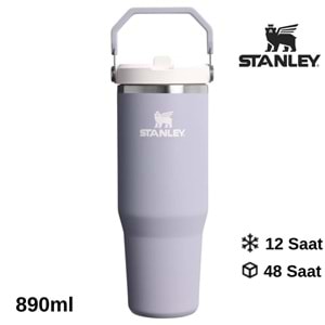 Stanley The IceFlow Flip Straw Pipetli Termos Bardak 0.89 LT Matara