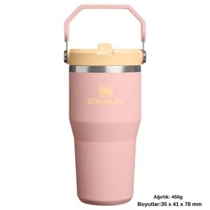 Stanley The IceFlow Flip Straw Pipetli Termos Bardak 0.59 LT Matara