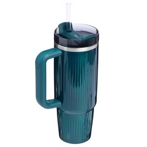 Stanley Quencher® H2.0 Fluted Tumbler Pipetli Termos Bardak 0.89 LT Pipetli Matara