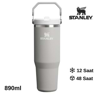 Stanley The IceFlow Flip Straw Pipetli Termos Bardak 0.89 LT Matara