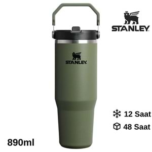 Stanley The IceFlow Flip Straw Pipetli Termos Bardak 0.89 LT Matara