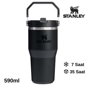Stanley The IceFlow Flip Straw Pipetli Termos Bardak 0.59 LT Matara