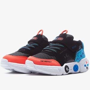 Skechers Lil Gametronix 402262N-BKMT Ortopedik Çocuk Spor Ayakkabı