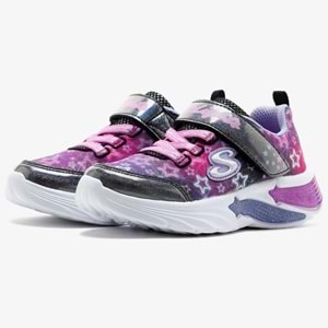 Skechers Star Sparks 302324N-BKMTOrtopedik Işıklı Çocuk Spor Ayakkabı