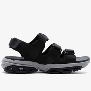 Skechers Atlan-Bodie 210444-BLK Ortopedik Erkek Sandalet