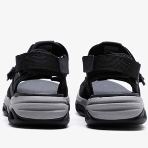 Skechers Atlan-Bodie 210444-BLK Ortopedik Erkek Sandalet