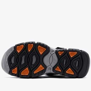 Skechers Atlan-Bodie 210444-BLK Ortopedik Erkek Sandalet