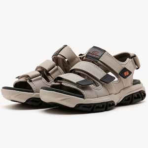 Skechers Atlan-Bodie 210444-TAN Ortopedik Erkek Sandalet