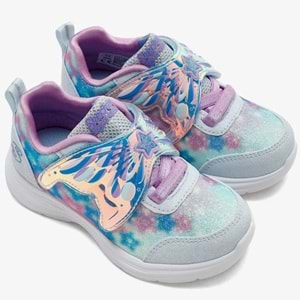 Skechers Glimmer Kicks-Magical Wings 303260N-LBLV Işıklı Ortopedik Çocuk Spor Ayakkabı