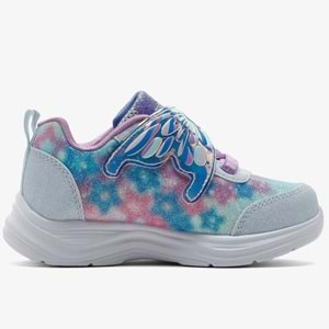 Skechers Glimmer Kicks-Magical Wings 303260N-LBLV Işıklı Ortopedik Çocuk Spor Ayakkabı