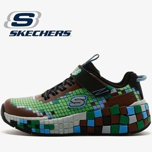 Skechers Megacraft 3.0 402182L-BRMT Ortopedik Çocuk Spor Ayakkabı