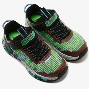 Skechers Megacraft 3.0 402182L-BRMT Ortopedik Çocuk Spor Ayakkabı