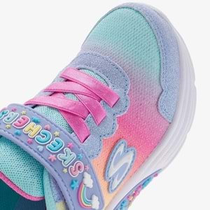Skechers My Dreamers 303157N-LBMT Işıklı Ortopedik Çocuk Spor Ayakkabı