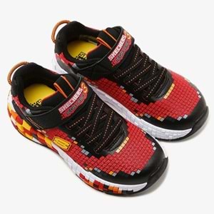 Skechers Megacraft 3.0 402182L-BKRD Ortopedik Çocuk Spor Ayakkabı