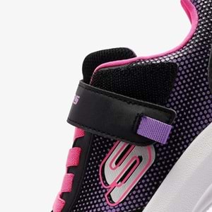 Skechers Dynamic Tread Journey Time 303387L-BKHP Waterproof Ortopedik Çocuk Spor Ayakkabı