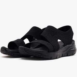 Skechers Arch Fit-Brightest Day 119458-BBK Ortopedik Kadın Sandalet