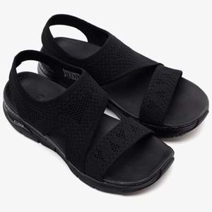 Skechers Arch Fit-Brightest Day 119458-BBK Ortopedik Kadın Sandalet