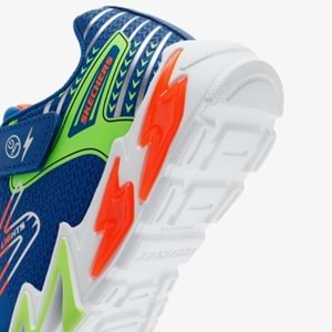 Skechers Flex - Glow Bolt 400138L-RYMT Ortopedik Işıklı Çocuk Spor Ayakkabı