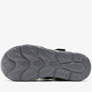 Skechers Thermo-splash-Hydro-flare 400613L-BKLM Işıklı Ortopedik Çocuk Sandalet