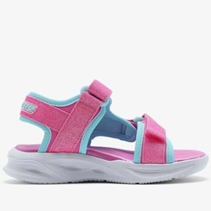 Skechers Sola Glow Sandal 303024L-HPAQ Işıklı Ortopedik Çocuk Sandalet